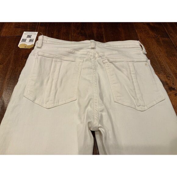 rag & bone White High Rise Skinny Ankle Denim Jeans, Size 28 - Picture 7 of 10